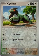 127/142 CYCLIZAR REVERSE HOLO STELLAR CROWN POKEMON CARD