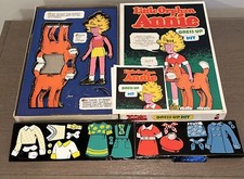 Orphan Annie Colorforms Annie Dress Up Kit With Sandy In Original Box READ
