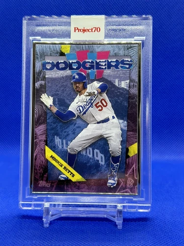 2021 Topps Project 70 Mookie Betts by Ben Baller Artist Proof (AP) 31/51
