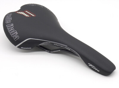 SELLE ITALIA Flite Rennrad Sattel TM Magnesium Rails - black/black
