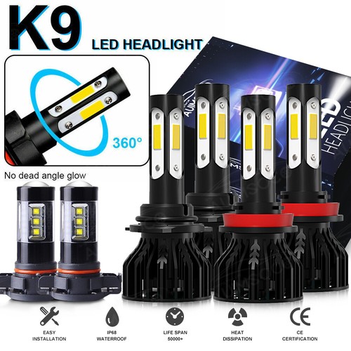 LECCIBUB LED Headlight Bulbs Compatible With Chevrolet Silverado 2500 HD 2007-2020,9005 High LECCIBUB LED Headlight Bulbs Compatible With Chevrolet Silverado 2500 HD 2007-2020,9005 High