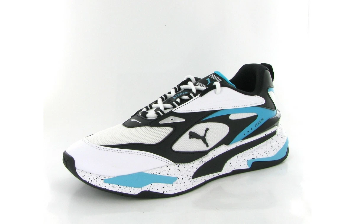 Puma RS Fast Nano Unisex Men Lifestyle Sneakers New White Black Blue 375640 02