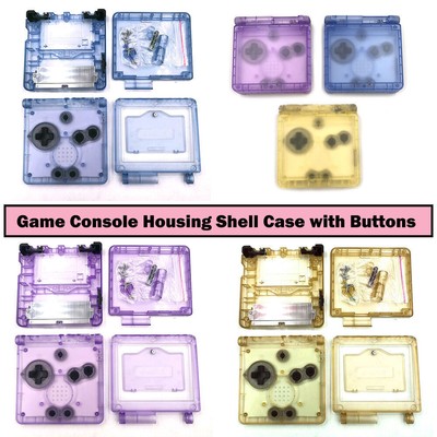 For GBA Game Boy SP Advance Game Console Housing Shell Case Buttons Replacement
