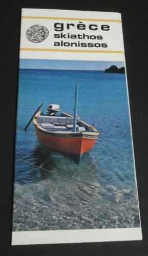 GREECE Brochure SKIROS SKOPELOS SKIATHOS ALONISSOS 1972 with N.STOURNARAS photos - Picture 1 of 7
