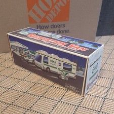 NEW In Box 1998 Hess Recreation Van with Dune Buggy and Motorcycle Toy Lights