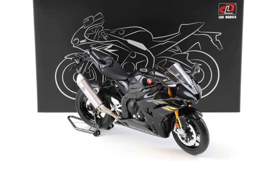 1:12 Modèles Honda CBR1000RR-R Fireblade SP Noir LCD-M02-BL - Photo 2/4