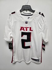 Nike Atlanta Falcons On Field Jersey Matt Ryan Ice #2 NFL Football Size Large