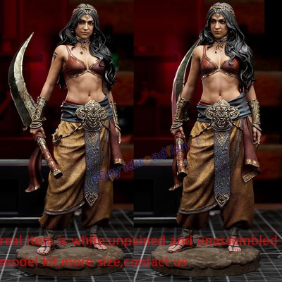 Zahiri Warrior Woman 1/8 Model Kit Unpainted Unassembled GK 23cmH 3D Printing