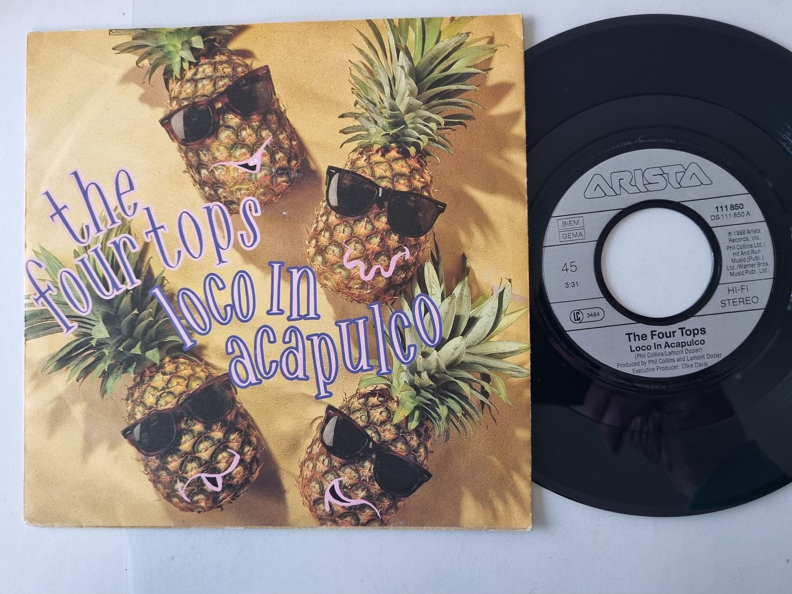The Four Tops - Loco in Acapulco 7'' Vinyl Germany