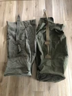 WW2 Era US Military WWII Vintage Tweedies Canvas Duffle Bag Lot of 2 USMC
