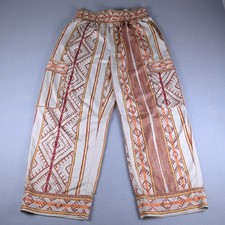 Free People Movement Visionary Pants Womens Small Oatmilk Combo Cargo Pull On