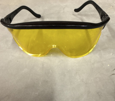 Baruffaldi Full Frame Industrial Safety Glasses Yellow Lens Made in Italy