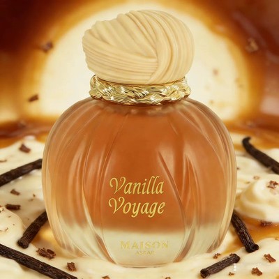 Maison Asrar Vanilla Voyage Eau De Parfum 100ml Long Lasting Women Perfume Warm 