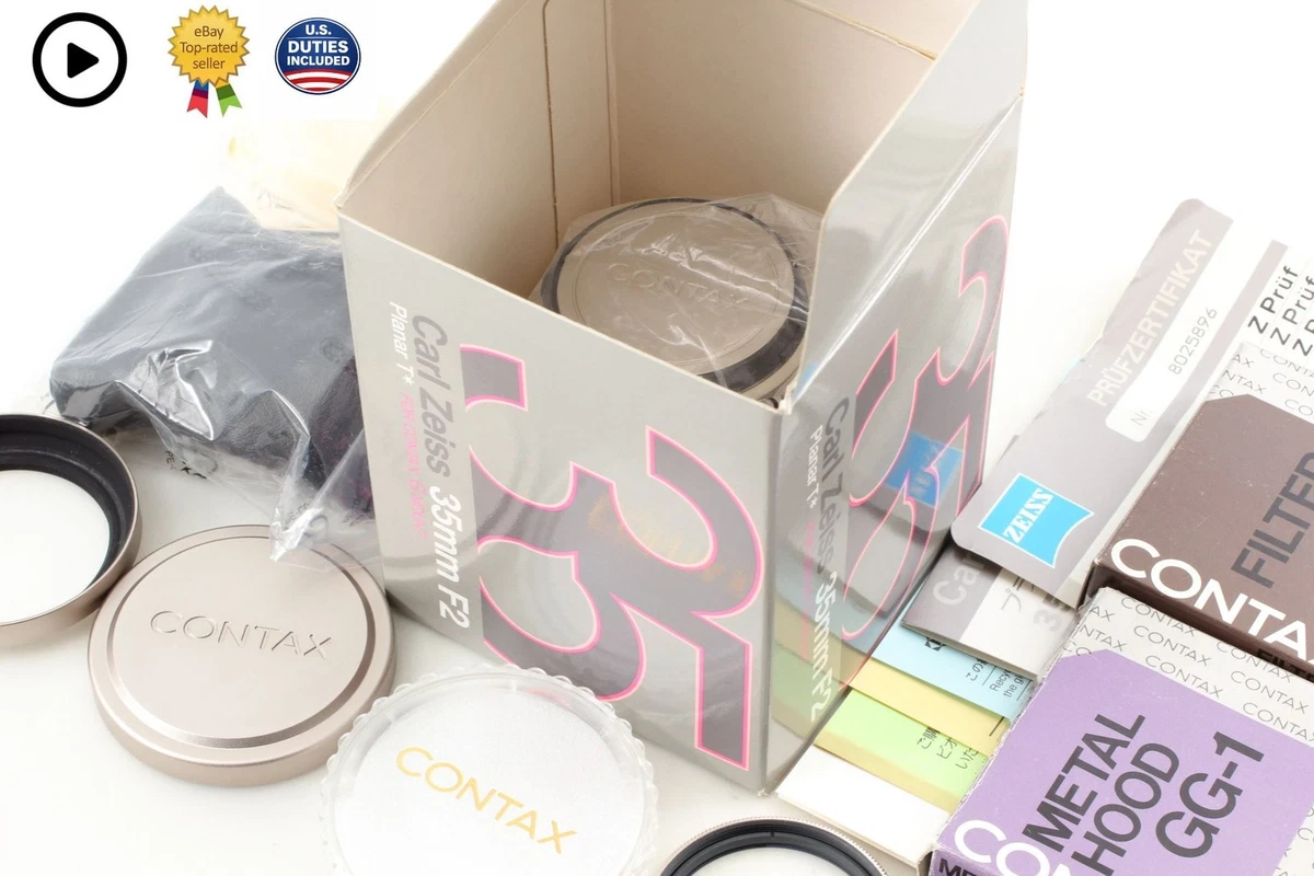Contax planar 35mm f2 セール ZEISS Planar T* 35mm Focal f/2 Camera Lenses for sale - eBay