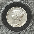 1923 Mercury Dime 10C Silver – Nice Detail, Full Date, P Mint - US Coin