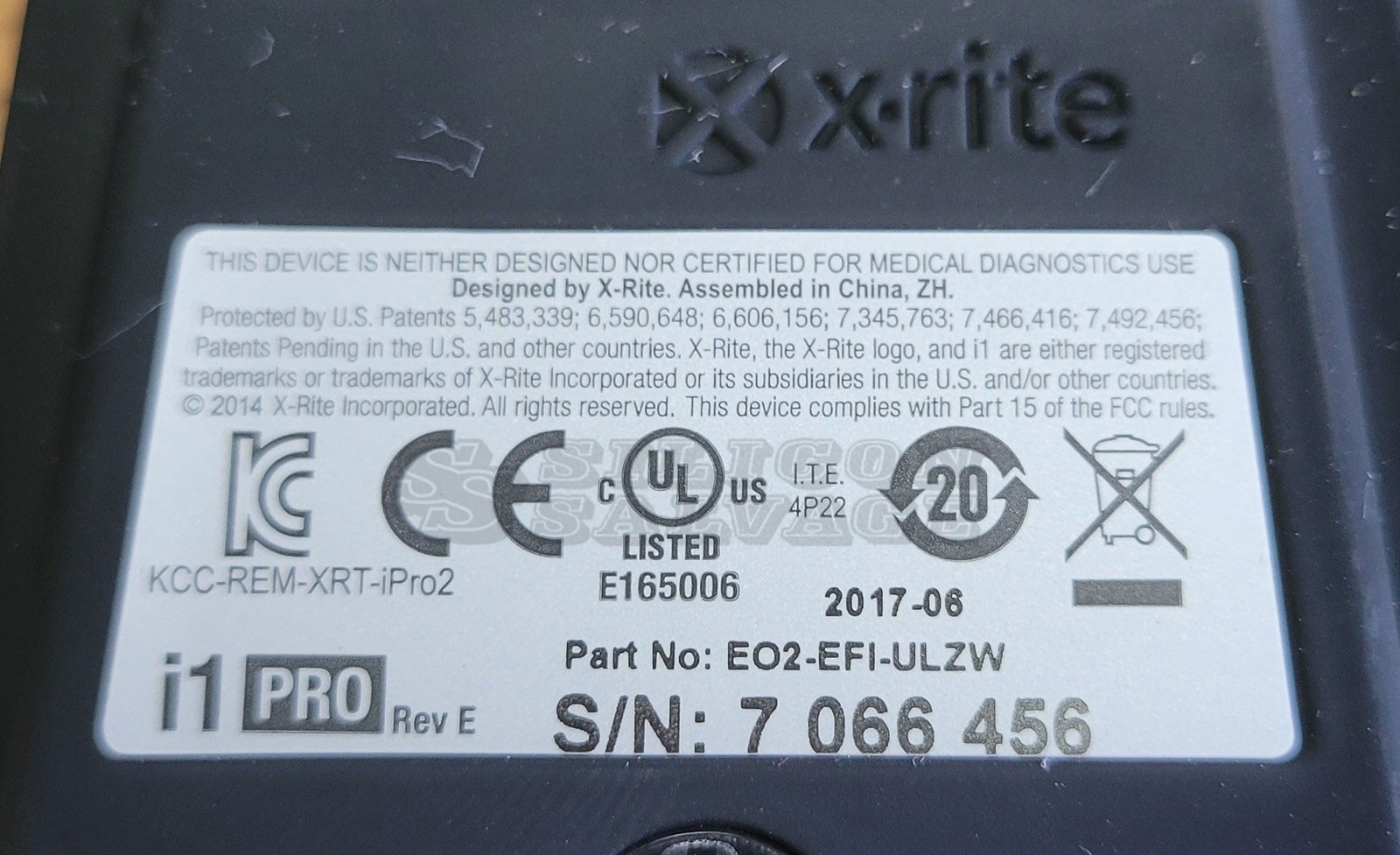 EFi ES-2000 X-Rite i1 Pro Advanced Spectrophotometer