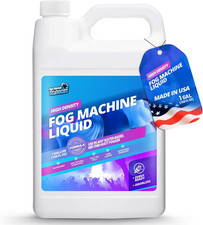 Fog Machine Liquid - 1 Gallon Smoke Machine Fog Juice for Halloween Party, High