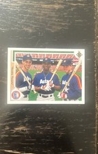 1991 Upper Deck - Jeff Bagwell, Luis Gonzalez, Tuffy Rhodes #702 (RC)
