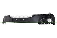 Prasco PG8001001 StoßStange Vorne Mitte Schwarz Genarbt Peugeot - Rifter - Mod.