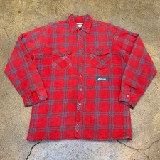 Vintage 90s US ESTY JONES BAY Check Padded Shirt - Size L