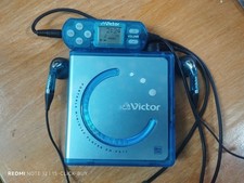 Victor portable mini disc player XM Px 33 blue- 2000 working
