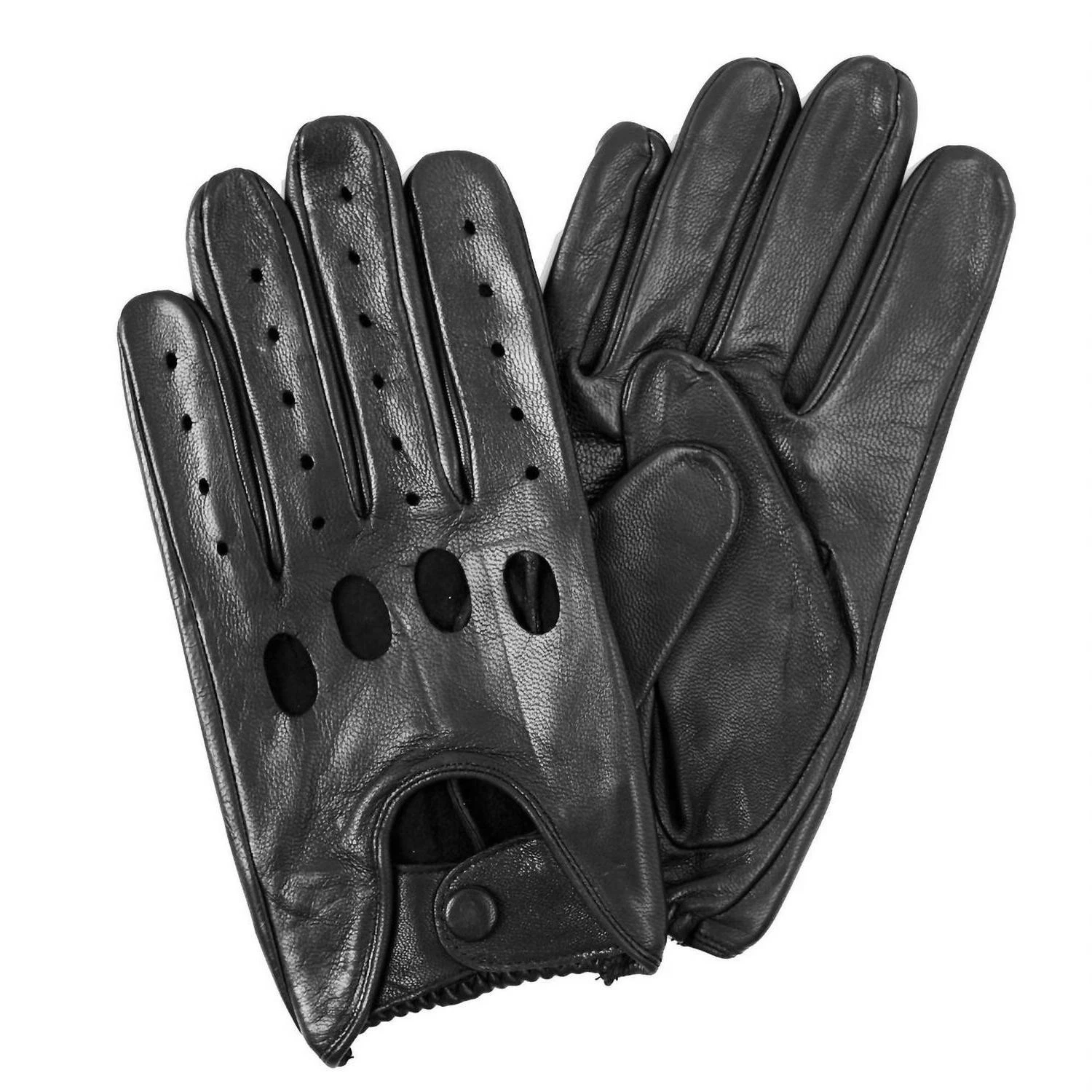 Isotoner Signature Men's Smooth Leather Driving Gloves Black
Opens in a new window or tab