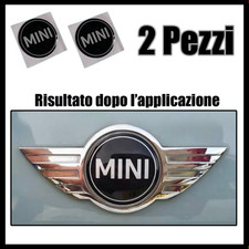 STEMMA ADESIVO PER MINI LOGO FREGIO COOPER  COFANO ANTERIORE POSTERIORE