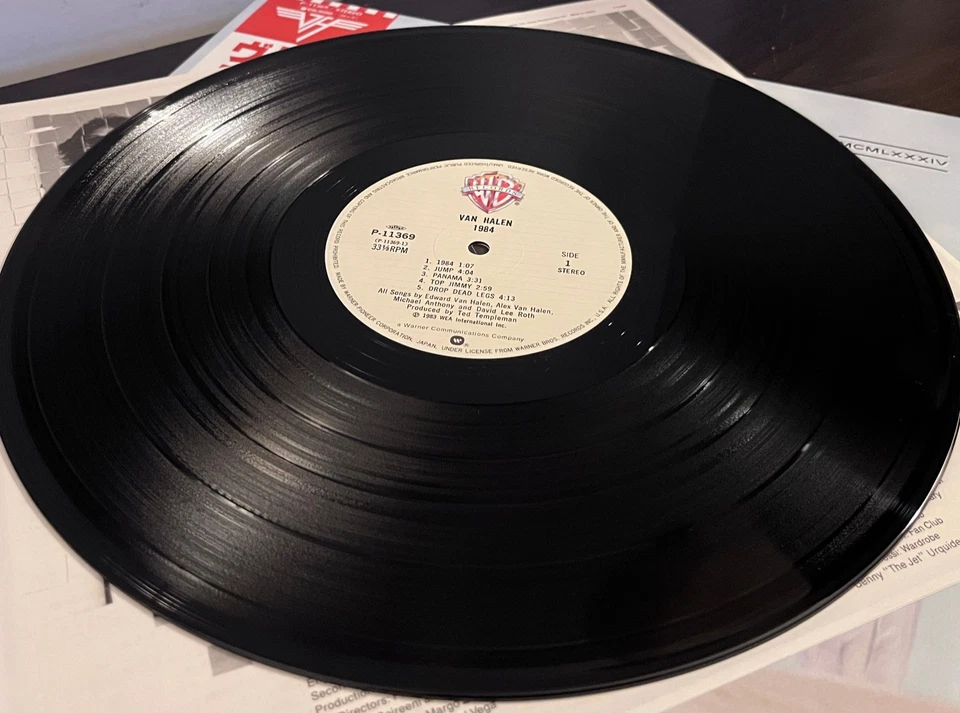 VAN HALEN - 1984 (Japan Pressing, OBI) - 12" Vinyl Record LP - EX - Image 3 of 3