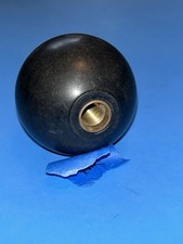 Vintage Black Round Shift Knob Tractor Backhoe Shifter Knob