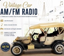 Vintage Waco Model T Car Am Radio Battery Operated Japan Antique Auto- Near Mint Vintage Waco Model T Car Am Radio Battery Operated Japan Antique Auto- Near Mint