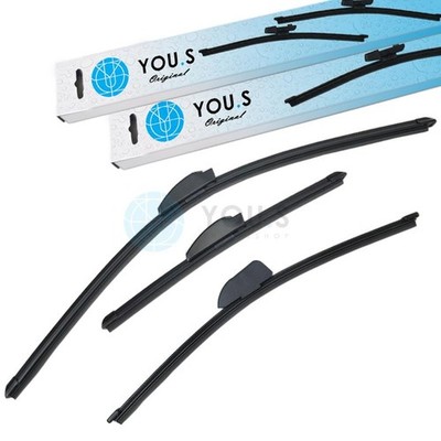 YOU.S SCHEIBENWISCHER SET VORNE + HINTEN für HYUNDAI i30 / Coupe / Kombi