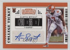 2019 Panini Contenders Draft Picks College Ticket Austin Bryant #196 Auto pu3