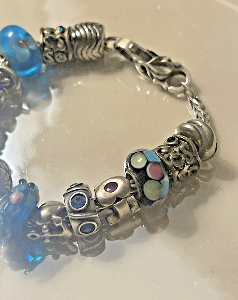 ブレスレット・バングル LAA 925 Troll Bead Necklace Rank A 16cm