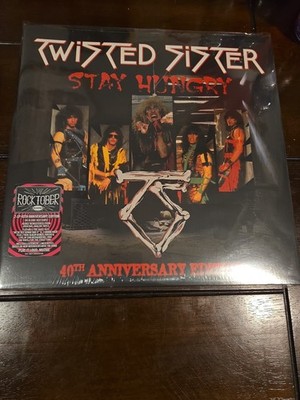 Twisted Sister - Stay Hungry (40th Anniversary) Rocktober Blood Red Vinyl 2x  LP