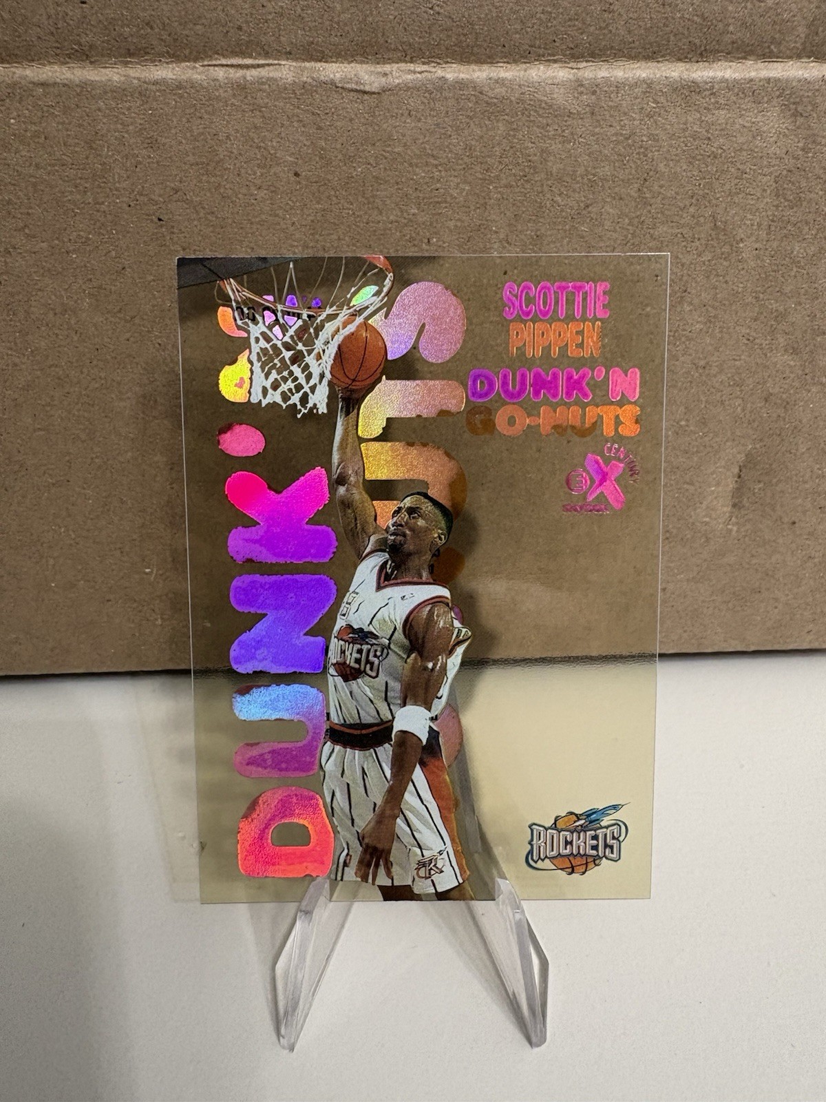 Scottie Pippen 1998 Skybox E-X Century #14DG Dunk 'N Go-Nuts Price