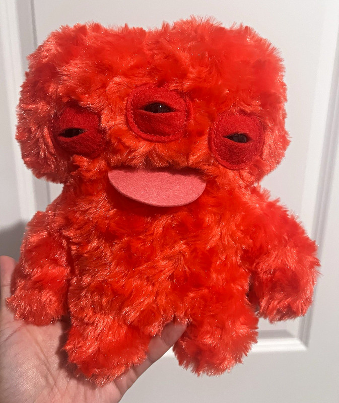 ZURU Fuggler Red Plush Stuffed Monster, Small 6-14 in 2023 FUG-015