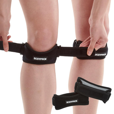 Patella Tendon Knee Strap 2 Pack, Knee Pain Relief Support Brace Hiking