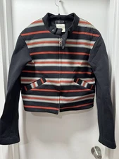 MATSUDA Nicole Vintage Neoprene Mod Jacket Women’s S/M Made In Japan Rare