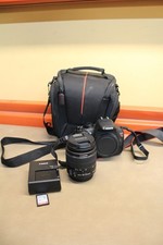 Canon EOS Rebel T5 DSLR w/ 18-55mm IS II Lens Kit  Battery  Charger 32gb SD