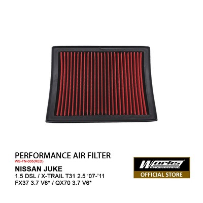 Works Replacement Air Filter for Nissan Juke 1.5 DSL / X-TRAIL T31 2.5 '07-'11