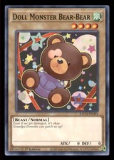 Yugioh Doll Monster Bear-Bear #BACH-EN094 Battle of Chaos LP