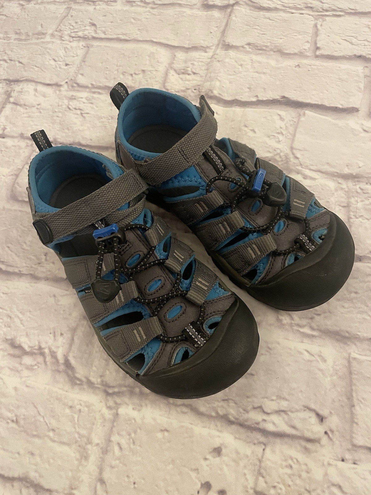 Scarpe sandali Keen Newport H2 blu acqua outdoor bambino taglia 2 anni