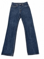 Vintage Levis 517 Bootcut Jeans Made In USA 2000 Dark Wash W32 L36