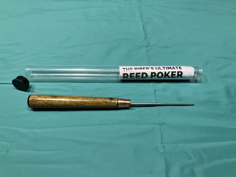 The Piper's Ultimate Reed Poker for Bagpipe Chanter Reeds