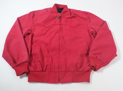 Vintage 80s Walls Western Wear Red Horse Embroidered Jacket Men's Size M USA