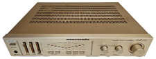 Marantz PM350 Console Stereo Amplifier Gold Tested & Working