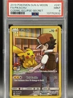 Pikachu 241/236 Secret Rare SR Sun & Moon Cosmic Eclipse 2019 PSA 9 Pokemon