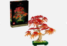 LEGO Botanicals Japanese Red Maple Bonsai Tree Building Kit, Adults 18 , 10348