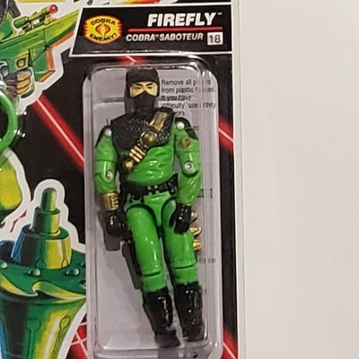 Hasbro 1993 GI Joe Battle Corps Firefly (V3) Action Figure 3.75