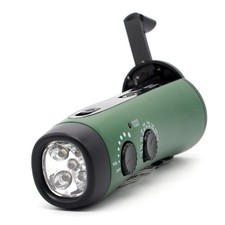 Handkurbel-Ladegerät, Handkurbel-Lichter, Batteriebetrieben, AM/FM-Wetterra2258